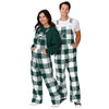 Michigan State Spartans NCAA Mens Plaid Bib Overalls