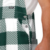 Michigan State Spartans NCAA Mens Plaid Bib Overalls