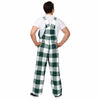 Michigan State Spartans NCAA Mens Plaid Bib Overalls