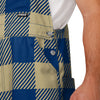 Navy Midshipmen NCAA Mens Plaid Bib Overalls