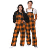 Oregon State Beavers NCAA Mens Plaid Bib Overalls