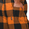 Oregon State Beavers NCAA Mens Plaid Bib Overalls