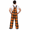 Oregon State Beavers NCAA Mens Plaid Bib Overalls