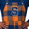 Syracuse Orange NCAA Mens Plaid Bib Overalls