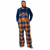 Syracuse Orange NCAA Mens Plaid Bib Overalls