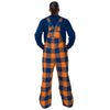 Syracuse Orange NCAA Mens Plaid Bib Overalls