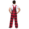 Maryland Terrapins NCAA Mens Plaid Bib Overalls