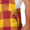 USC Trojans NCAA Mens Plaid Bib Overalls