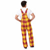 USC Trojans NCAA Mens Plaid Bib Overalls