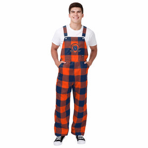 Virginia Cavaliers NCAA Mens Plaid Bib Overalls