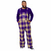 Washington Huskies NCAA Mens Plaid Bib Overalls