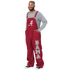 Alabama Crimson Tide NCAA Mens Big Logo Bib Overalls