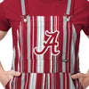 Alabama Crimson Tide NCAA Mens Hyper Stripe Bib Overalls