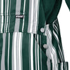 Michigan State Spartans NCAA Mens Hyper Stripe Bib Overalls