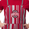 Ohio State Buckeyes NCAA Mens Hyper Stripe Bib Overalls