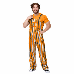 Tennessee Volunteers NCAA Mens Hyper Stripe Bib Overalls