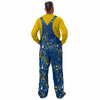 Michigan Wolverines NCAA Mens Paint Splatter Bib Overalls