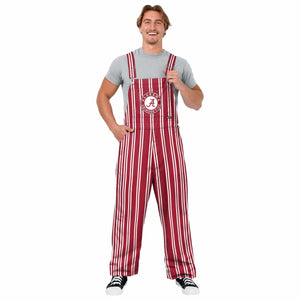 Alabama Crimson Tide NCAA Mens Sideline Spirit Bib Overalls