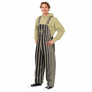 Colorado Buffaloes NCAA Mens Sideline Spirit Bib Overalls
