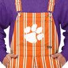 Clemson Tigers NCAA Mens Sideline Spirit Bib Overalls