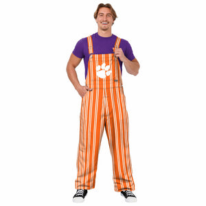Clemson Tigers NCAA Mens Sideline Spirit Bib Overalls