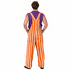 Clemson Tigers NCAA Mens Sideline Spirit Bib Overalls