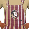Florida State Seminoles NCAA State Mens Sideline Spirit Bib Overalls