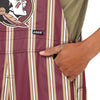 Florida State Seminoles NCAA State Mens Sideline Spirit Bib Overalls