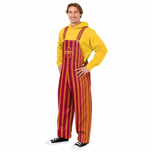 Iowa State Cyclones NCAA Mens Sideline Spirit Bib Overalls