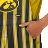 Iowa Hawkeyes NCAA Mens Sideline Spirit Bib Overalls