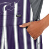 Kansas State Wildcats NCAA Mens Sideline Spirit Bib Overalls