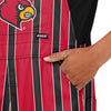 Louisville Cardinals NCAA Mens Sideline Spirit Bib Overalls