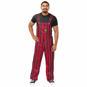 Louisville Cardinals NCAA Mens Sideline Spirit Bib Overalls