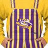 LSU Tigers NCAA Mens Sideline Spirit Bib Overalls