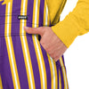 LSU Tigers NCAA Mens Sideline Spirit Bib Overalls