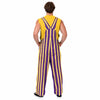 LSU Tigers NCAA Mens Sideline Spirit Bib Overalls