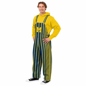 Michigan Wolverines NCAA Mens Sideline Spirit Bib Overalls