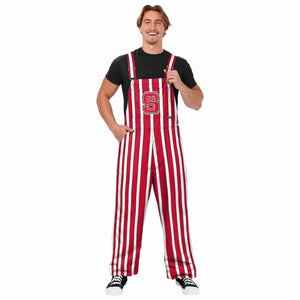 NC State Wolfpack NCAA Mens Sideline Spirit Bib Overalls