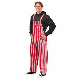Nebraska Cornhuskers NCAA Mens Sideline Spirit Bib Overalls