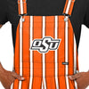 Oklahoma State Cowboys NCAA Mens Sideline Spirit Bib Overalls (PREORDER - SHIPS LATE JULY)