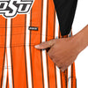 Oklahoma State Cowboys NCAA Mens Sideline Spirit Bib Overalls (PREORDER - SHIPS LATE JULY)