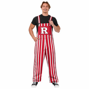 Rutgers Scarlet Knights NCAA Mens Sideline Spirit Bib Overalls