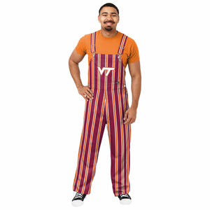 Virginia Tech Hokies NCAA Mens Sideline Spirit Bib Overalls