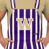Washington Huskies NCAA Mens Sideline Spirit Bib Overalls