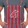 Washington State Cougars NCAA Mens Sideline Spirit Bib Overalls