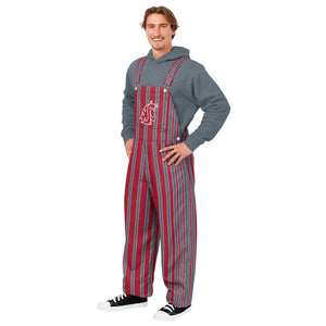Washington State Cougars NCAA Mens Sideline Spirit Bib Overalls