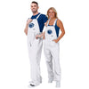 Penn State Nittany Lions NCAA Mens Solid White Thematic Bib Overalls