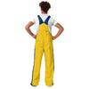 Michigan Wolverines NCAA Mens Team Stripe Bib Overalls