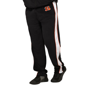 Cincinnati Bengals NFL Two Tone Velour Pants