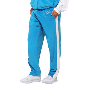 Detroit Lions NFL Two Tone Velour Pants